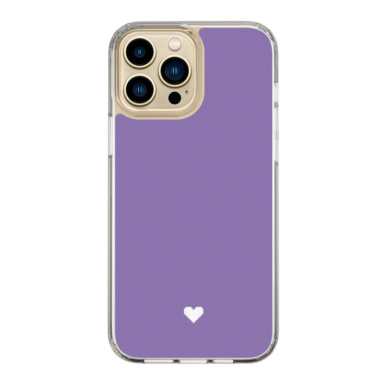 Slim Protection Case［ Original - Favorite Color Heart - Purple ］