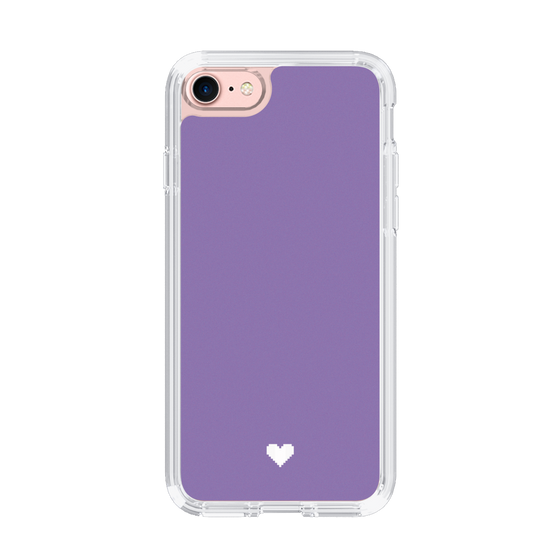 Slim Protection Case［ Original - Favorite Color Heart - Purple ］