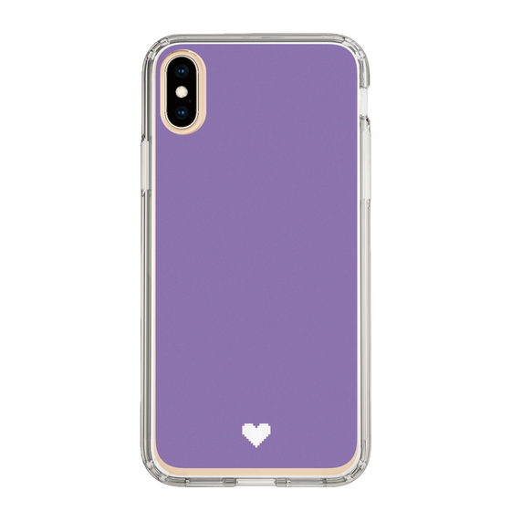 Slim Protection Case［ Original - Favorite Color Heart - Purple ］