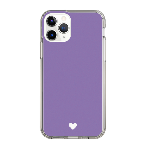 Slim Protection Case［ Original - Favorite Color Heart - Purple ］