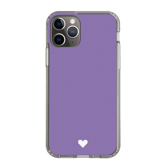 Slim Protection Case［ Original - Favorite Color Heart - Purple ］