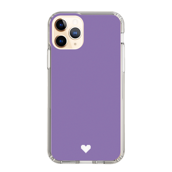 Slim Protection Case［ Original - Favorite Color Heart - Purple ］