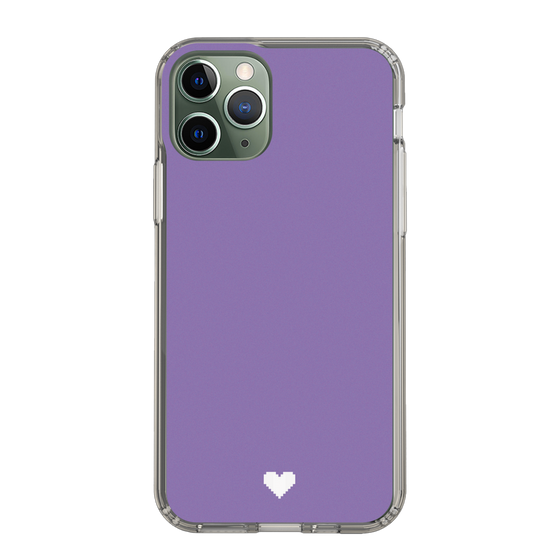 Slim Protection Case［ Original - Favorite Color Heart - Purple ］