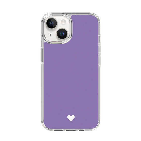 Slim Protection Case［ Original - Favorite Color Heart - Purple ］