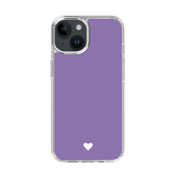 Slim Protection Case［ Original - Favorite Color Heart - Purple ］