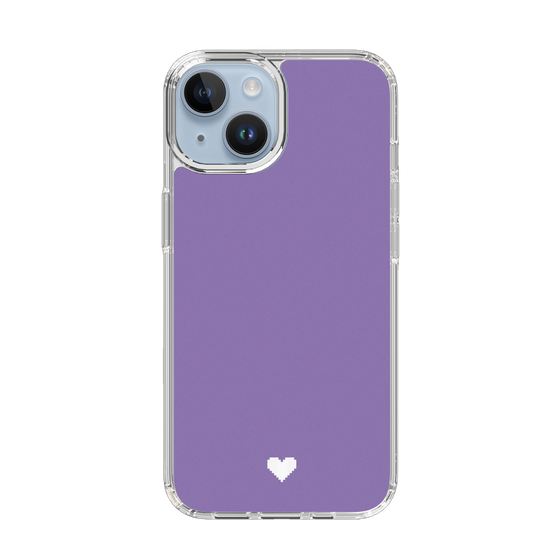 Slim Protection Case［ Original - Favorite Color Heart - Purple ］