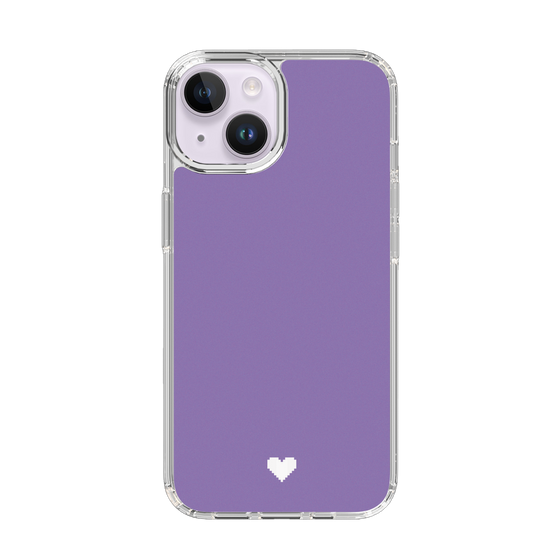 Slim Protection Case［ Original - Favorite Color Heart - Purple ］