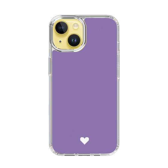 Slim Protection Case［ Original - Favorite Color Heart - Purple ］