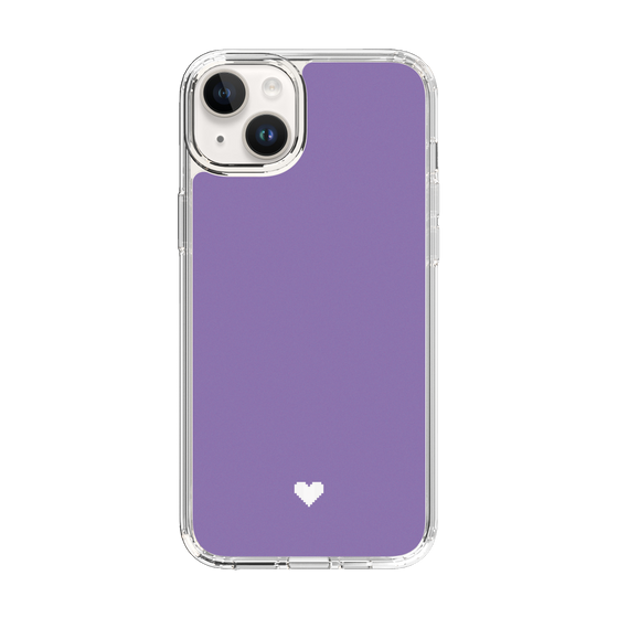 Slim Protection Case［ Original - Favorite Color Heart - Purple ］