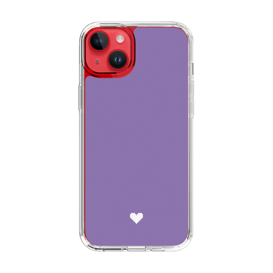Slim Protection Case［ Original - Favorite Color Heart - Purple ］