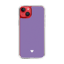 Slim Protection Case［ Original - Favorite Color Heart - Purple ］