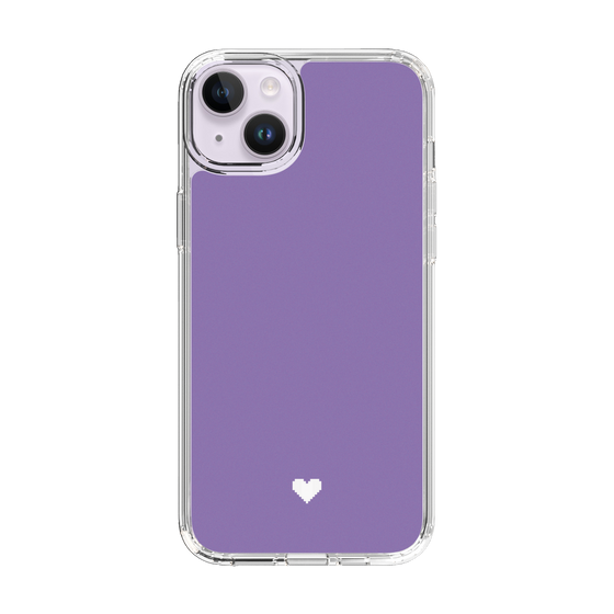 Slim Protection Case［ Original - Favorite Color Heart - Purple ］