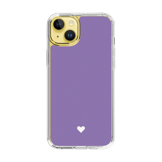 Slim Protection Case［ Original - Favorite Color Heart - Purple ］