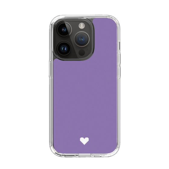 Slim Protection Case［ Original - Favorite Color Heart - Purple ］