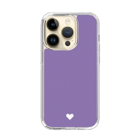 Slim Protection Case［ Original - Favorite Color Heart - Purple ］