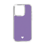 Slim Protection Case［ Original - Favorite Color Heart - Purple ］