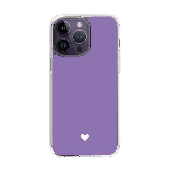 Slim Protection Case［ Original - Favorite Color Heart - Purple ］