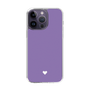 Slim Protection Case［ Original - Favorite Color Heart - Purple ］