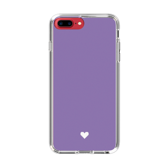 Slim Protection Case［ Original - Favorite Color Heart - Purple ］