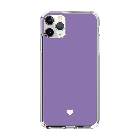 Slim Protection Case［ Original - Favorite Color Heart - Purple ］
