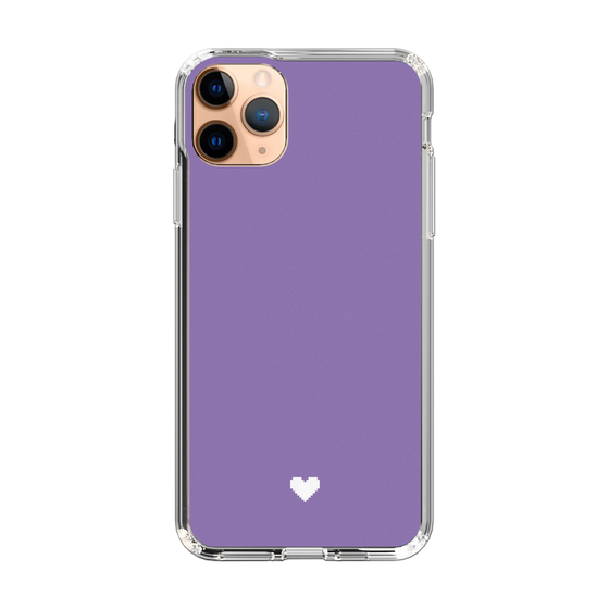 Slim Protection Case［ Original - Favorite Color Heart - Purple ］