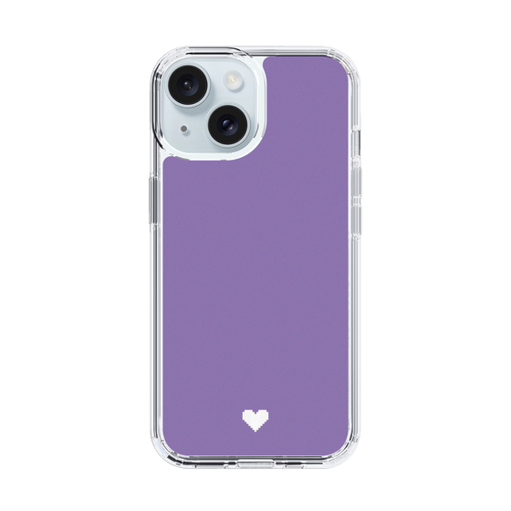 Slim Protection Case［ Original - Favorite Color Heart - Purple ］