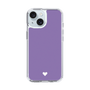 Slim Protection Case［ Original - Favorite Color Heart - Purple ］
