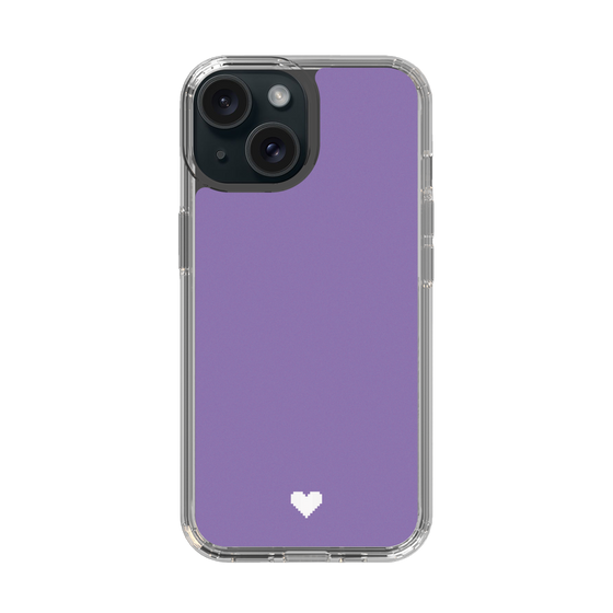 Slim Protection Case［ Original - Favorite Color Heart - Purple ］