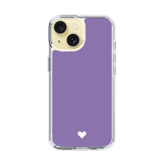 Slim Protection Case［ Original - Favorite Color Heart - Purple ］