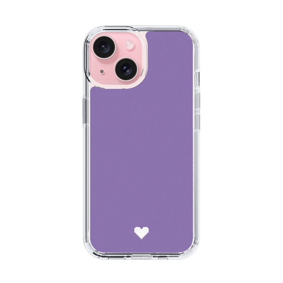 Slim Protection Case［ Original - Favorite Color Heart - Purple ］