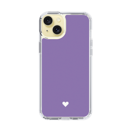 Slim Protection Case［ Original - Favorite Color Heart - Purple ］