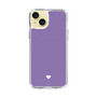 Slim Protection Case［ Original - Favorite Color Heart - Purple ］