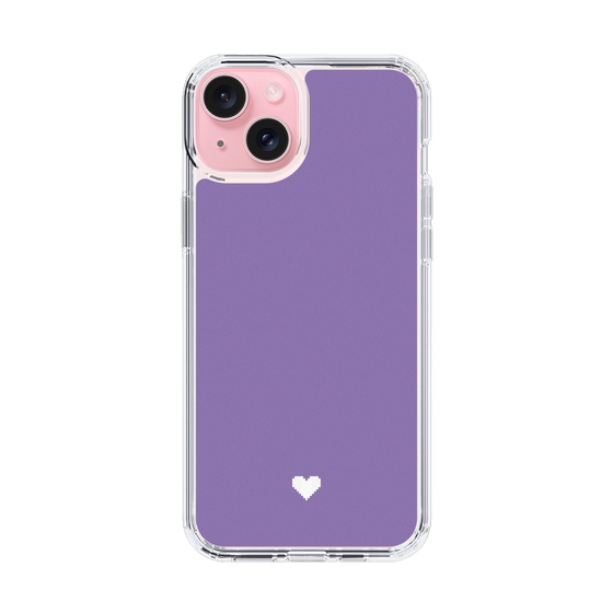 Slim Protection Case［ Original - Favorite Color Heart - Purple ］