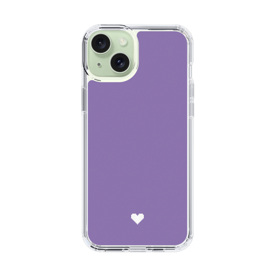 Slim Protection Case［ Original - Favorite Color Heart - Purple ］