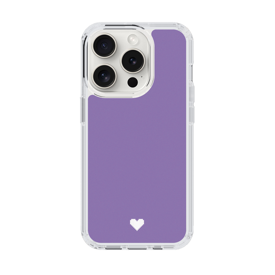 Slim Protection Case［ Original - Favorite Color Heart - Purple ］