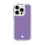 Slim Protection Case［ Original - Favorite Color Heart - Purple ］