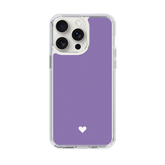 Slim Protection Case［ Original - Favorite Color Heart - Purple ］