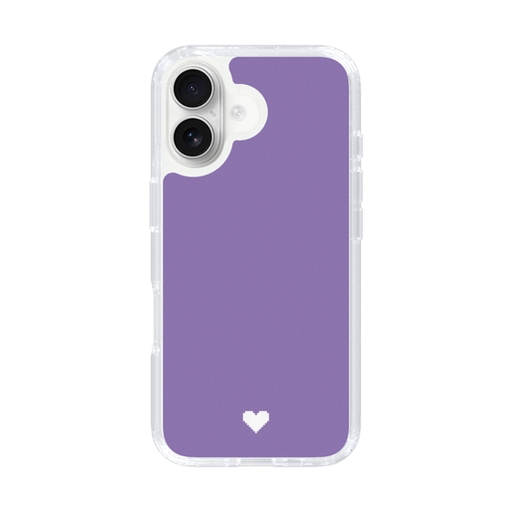 Slim Protection Case［ Original - Favorite Color Heart - Purple ］