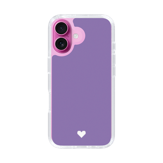 Slim Protection Case［ Original - Favorite Color Heart - Purple ］