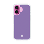 Slim Protection Case［ Original - Favorite Color Heart - Purple ］
