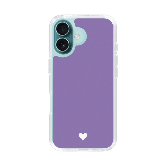 Slim Protection Case［ Original - Favorite Color Heart - Purple ］