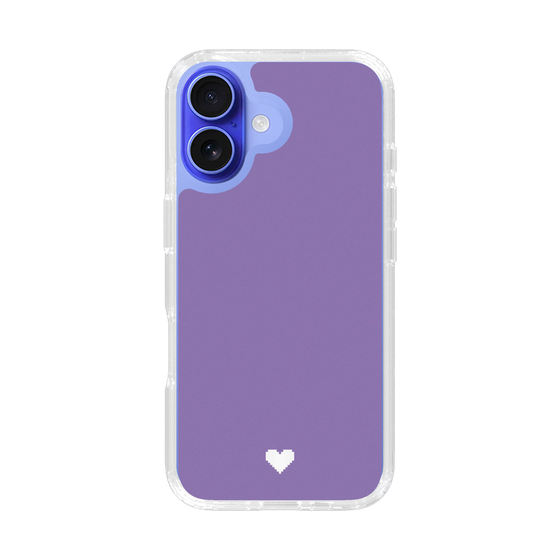 Slim Protection Case［ Original - Favorite Color Heart - Purple ］