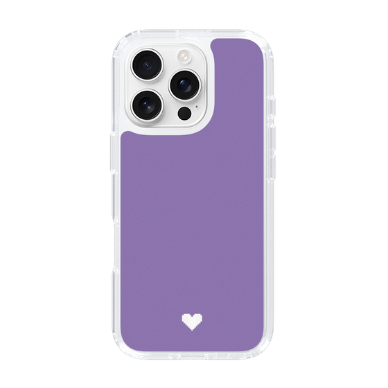Slim Protection Case［ Original - Favorite Color Heart - Purple ］