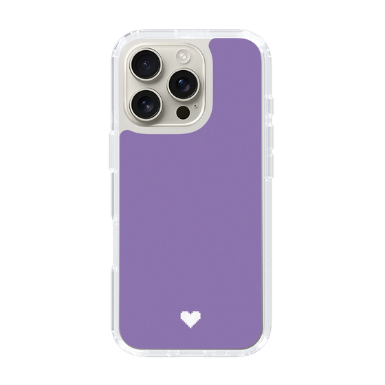Slim Protection Case［ Original - Favorite Color Heart - Purple ］