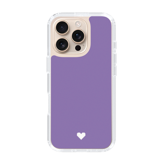 Slim Protection Case［ Original - Favorite Color Heart - Purple ］