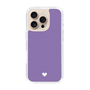 Slim Protection Case［ Original - Favorite Color Heart - Purple ］