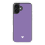 Slim Protection Case［ Original - Favorite Color Heart - Purple ］