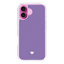 Slim Protection Case［ Original - Favorite Color Heart - Purple ］