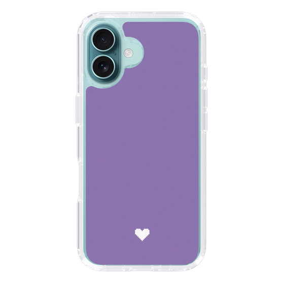 Slim Protection Case［ Original - Favorite Color Heart - Purple ］