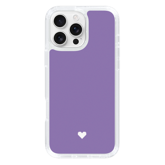 Slim Protection Case［ Original - Favorite Color Heart - Purple ］